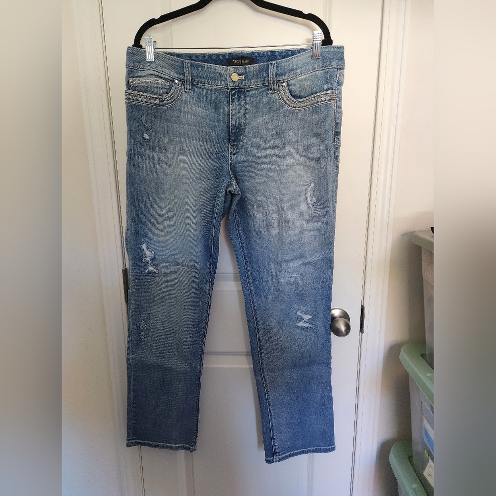 Women's Blue Jeans By White House Black Market Size 14.
